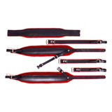 Kit De Alça Padrão Italiano Rec vel Preto vermelho Acordeon