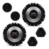 Kit De Alto Falantes 2 Vias Bomber 2 Two Way 6 Pol 120w Rms