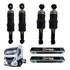 Kit De Amortecedor Pneumático Cabine Iveco Stralis 04 Peças