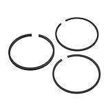 Kit De Anel De Pistão Ferramenta De Vedação De Cilindro De Compressor De Ar Atuador Pneumático De Substituição De Anel De Pistão De 3 Peças Para Diâmetro De Cilindro 47 Mm