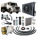 Kit De Ar Condicionado Caminhão Mb 1634 1635 Motor Om 447