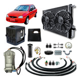 Kit De Ar Condicionado Corsa Elétrico 20 000 Btu Technoauto 