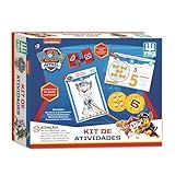 Kit De Atividades Educação Infantil Alfabetização Pintura Jogo Da Memória Patrulha Canina Brinquedo Educativo Nig 0688