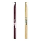 Kit De Baquetas 7A Roxinho E 7A Tennessee Hickory