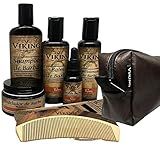 Kit De Barba Completo Com Necessaire Terra Viking