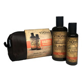 Kit De Barba Necessaire  Shampoo Condicionador Terra Viking