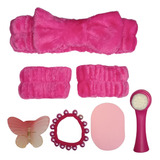 Kit De Beleza Escova 2 Em 1 Faixa Para Cabelo E Pulso