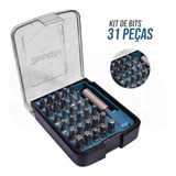 Kit De Bits 31 Peças Com Fixador Magnético D 34936 Makita