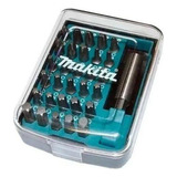 Kit De Bits 31 Peças Com Fixador Magnético D 34936 Makita