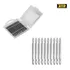 Kit De Bits Ponteiras 65mm Ph02 Duplo 10 Peças De Aço Cromo