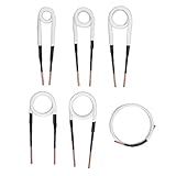 Kit De Bobina De Aquecedor Por Indução Núcleo De Latão 3 Mm 20 Mm 25 Mm 30 Mm 35 Mm 40 Mm Bobina De Formação Livre De 750 Mm Revestida Com Isolamento Para Desmontar Porcas De