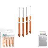 Kit De Bocal De Troca Rápida Creality K2P Unicorn 4 Peças Com Graxa Térmica Para Impressora 3D K2 Plus Instalação Rápida Impressão De Alto Fluxo Material Atualizado Várias Opções De Abertura