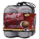 Kit De Bola De Beisebol Rawlings OLB3BAG12 Pacote Com 12