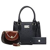 Kit De Bolsa Castelo Com Carteira WILLIBAGS Preto