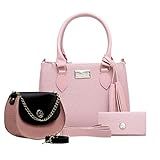 Kit De Bolsa Castelo Com Carteira WILLIBAGS Rosa