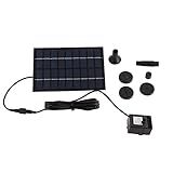 Kit De Bomba De água De Painel Solar- Bomba De água Solar Externa- Fonte Movida A Energia Solar Para Piscina De Lago De Peixes- Rega De Jardim Doméstico