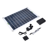 Kit De Bomba De Água Solar 50w Painel 800l h 12v Low Noise D