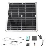 Kit De Bomba De água Solar 50W Painel Solar 22W Bomba De água Com Caixa De Bateria Controlador De Tempo DC12V Para Fonte De Lagoa De Jardim