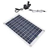 Kit De Bomba De água Solar Painel 800l H 12v Baixo Ruído DC Ecológico Plástico Silicone Bomba Solar Para Lagoa Solar Submersível Solar Para Jardim Solar Submersível
