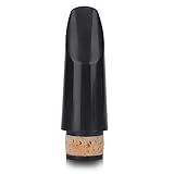 Kit De Boquilhas Para Clarinete Tampa De Plástico Para Boquilhas De Clarinete Inclui Ligadura Para Boquilhas De Clarinete Almofadas Palheta De Clarinete 2 5 Pretas Tampa De Plástico Para Boquilhas D