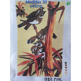 Kit De Bordar Completo Lã Tela Pintada Agulha Manual 4f