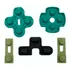 Kit De Borrachas Condutiva Para Controles Playstation 2