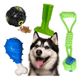 Kit De Brinquedos Para Cachorros Resistentes