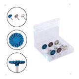 Kit De Broca De Polimento Em Resina Azdent disco 14mm 6pcs