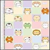 Kit De Caderno 01 Matéria Capa Dura Spice Feminino 80 Folhas Tilibra Pacote Com 4 Unidades