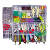 Kit De Caixa De Equipamento De Material De Pesca 234pcs