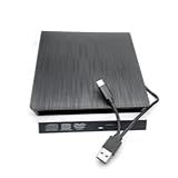 Kit De Caixa Externa USB 3 0 E Tipo C 2 Em 1 BD DVD CD Burner Player Housing Case Caddy Para Laptops HP Dell Lenovo Acer Asus Sony Bandeja Fina Interna De 12 7 Mm Unidade óptica SATA Preta