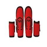 Kit De Caneleira Mangalarga Marchador Vermelha