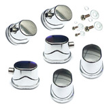 Kit De Canoas Tipo Gota Para Tons Caixa Surdo 6 Peças