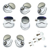 Kit De Canoas Tipo Gota Para Tons Caixa Surdo 8 Peças