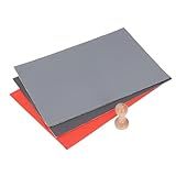 Kit De Carimbo De Borracha Para Máquina De Gravação A Laser Kit De Vedação De Borracha 3 Unidades De Tamanho A4 Almofada De Borracha Em Branco Com 1 Selo 2 Caixas De Tinta 