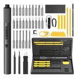 Kit De Chave De Fenda Elétrica De Precisão Pro 48 Em 1