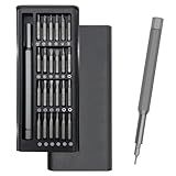 Kit De Chave De Fenda Magnética Multifuncional 24pcs Com Ferramentas De Alça Removíveis Para Celular Smartphone Relógio Console De Jogos Tablet PC Móveis Bicicletas