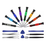 Kit De Chaves Com 16 Peças Para Tablet Celular E Notebook