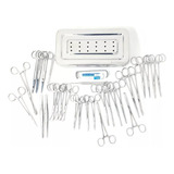 Kit De Cirurgia 32 Peças Veterinário Clinica Petshop 
