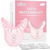 Kit De Clareamento Dentário Tiras De Caneta De Gel Ollm Especialmente Formulado Para Dentes Sensíveis Gengivas Suspensórios Cuidados Com 32 X Luz LED Clareador Dental Produtos Profissionais De