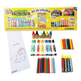 Kit De Colorir Art Kids Canetas