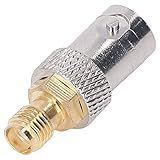 Kit De Conjunto De Adaptador De Cabo Coaxial RF Conector Fêmea SMa Para BNC Fêmea Divisor De Cabo Adaptador Fêmea De RF Conector De Conversão 10 Unidades