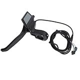 Kit De Controlador De Motor Elétrico Para Bicicleta Leve 36V 48V 500W 28A Liga De Alumínio Com Painel De Exibição Alças De Freio à Prova De Chuva Para Andar De Bicicleta