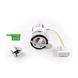 Kit De Conversão De Válvula De Fluxo Duplo De 7 Cm Para Vaso Sanitário De Uma Peça E Conservador De água De Fluxo Excessivo Com Botão EURO