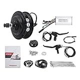 Kit De Conversão Para Bicicletas Elétricas 36V 500W Conjunto De Motor Do Cubo Da Roda Traseira Com Medidor De Exibição KT 900S Sensor De Assistência De Velocidade Raios 12G