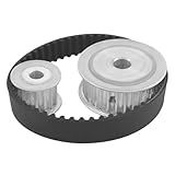 Kit De Correia De Polia HTD5M Redução 1 2 5M 15T 30T Roda De Polia Dentada Máquina De Gravação Acessórios Conjunto De Polia De Correia De Engrenagem 16 Mm