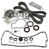 Kit De Correia Dentada Evergreen TBKVC184B Junta De Bomba De água Serve Para 90 95 Acura Integra LS RS GS B18A1 B18B1