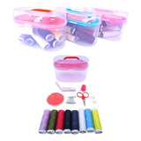 Kit De Costura Para Viagem C 33 Itens Para Pequenos Reparos