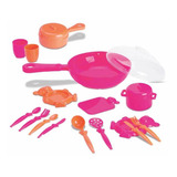 Kit De Cozinha Infantil Fogão E Cia Frigideira Roma