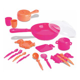 Kit De Cozinha Infantil Fogão E Cia Frigideira Roma